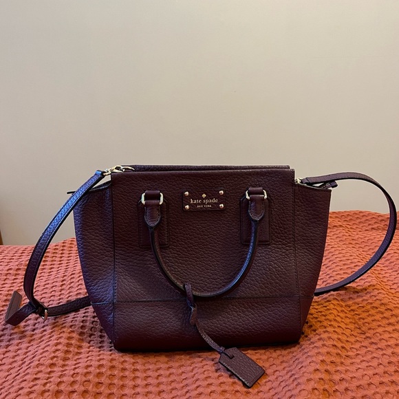 kate spade Handbags - Kate Spade Maroon Purse